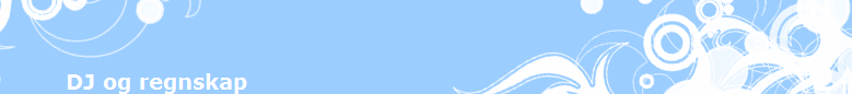 DJ og regnskap