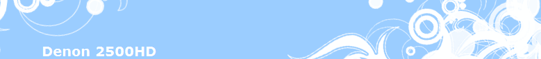 Denon 2500HD